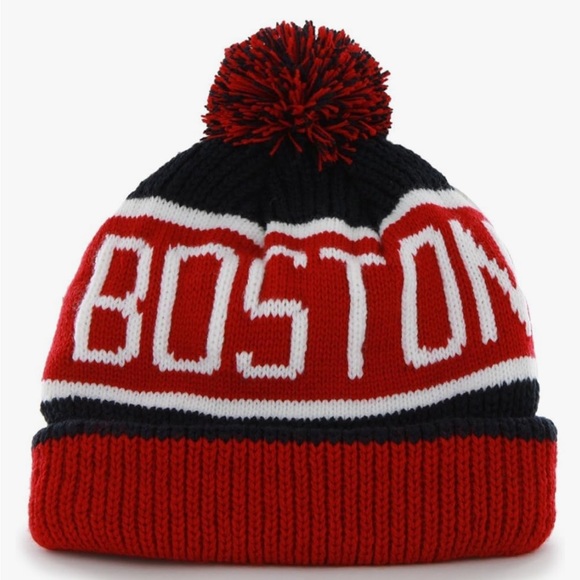 47 MLB Adult Boston Red Sox Beanie - Picture 2 of 6